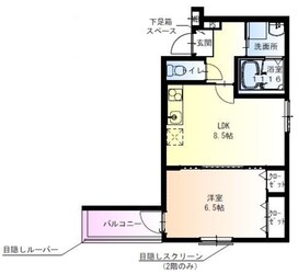 フジパレス千里山の物件間取画像